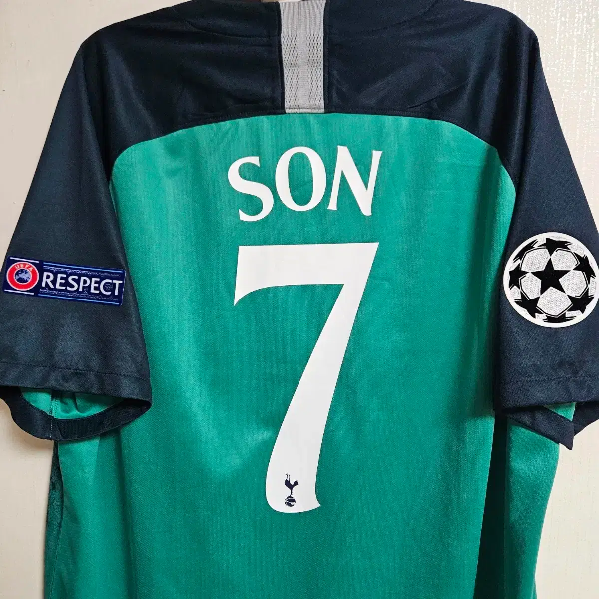 XL]18-19 トッテナム三男フンミンチャンピオンズリーグユニフォーム